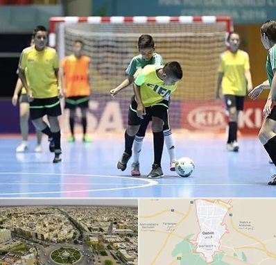 سالن فوتسال در قزوین