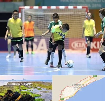 سالن فوتسال در بندرلنگه