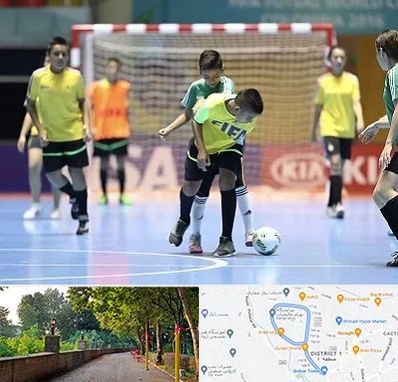 سالن فوتسال در بلوار گیلان رشت