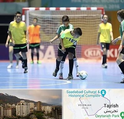 سالن فوتسال در زعفرانیه