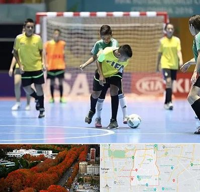 سالن فوتسال در منطقه 6 تهران
