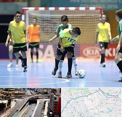 سالن فوتسال در ستارخان شیراز