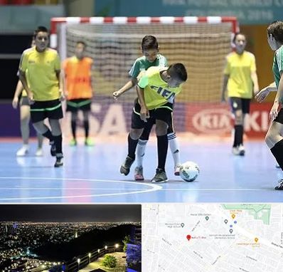 سالن فوتسال در هفت تیر مشهد