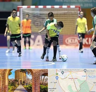 سالن فوتسال در شهر ری