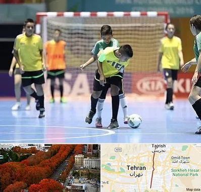 سالن فوتسال در ولیعصر