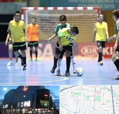 سالن فوتسال در بلوار اباذر