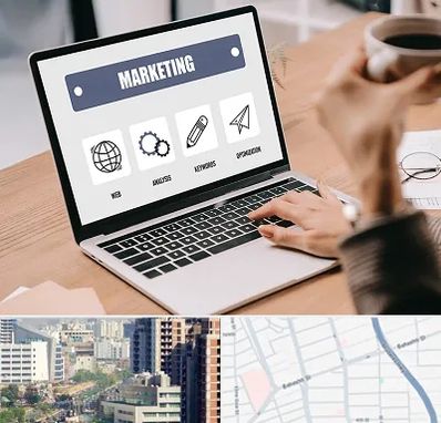 دوره بازاریابی و فروش در خیابان بهشتی