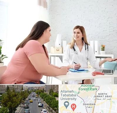 کلینیک لاغری در شهران 