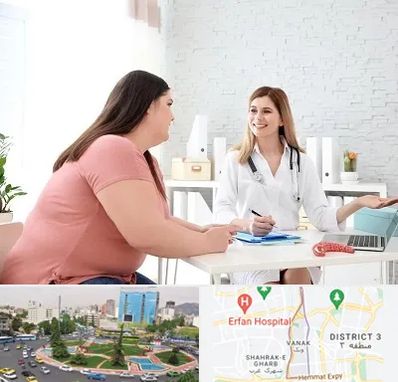 کلینیک لاغری در ونک 