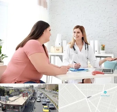 کلینیک لاغری در خیابان دماوند