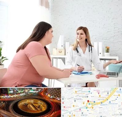 کلینیک لاغری در میدان ولیعصر 