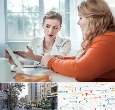 کلینیک لاغری موضعی در فاطمی 