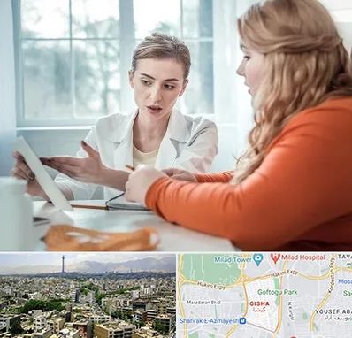 کلینیک لاغری موضعی در گیشا 