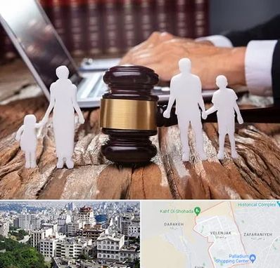 وکیل خانواده در ولنجک