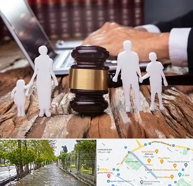 وکیل خانواده در خیابان ارم شیراز