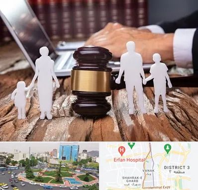 وکیل خانواده در ونک تهران