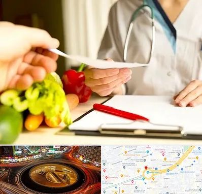 دکتر لاغری در میدان ولیعصر 