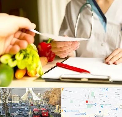 دکتر لاغری در خیابان آزادی 