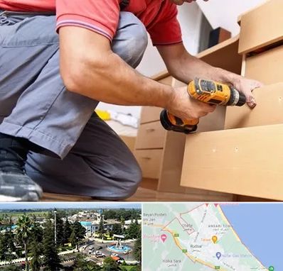 نصاب کابینت در رودسر