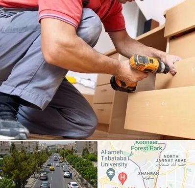 نصاب کابینت در شهران 