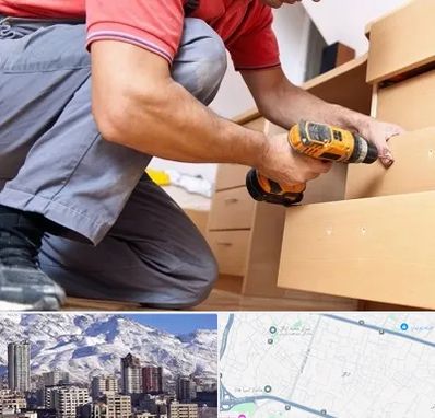 نصاب کابینت در ازگل