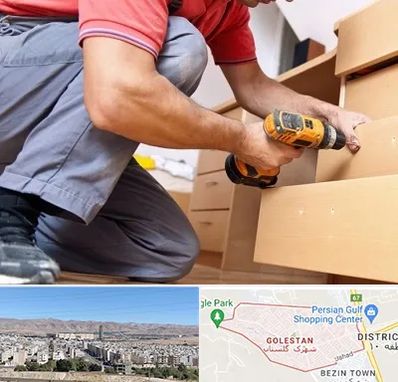 نصاب کابینت در شهرک گلستان شیراز