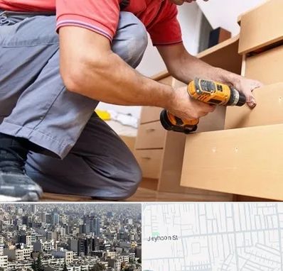 نصاب کابینت در جیحون