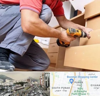 نصاب کابینت در پونک 