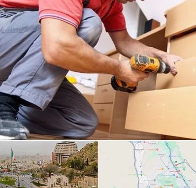 نصاب کابینت در فرهنگ شهر شیراز