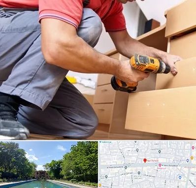 نصاب کابینت در هشت بهشت اصفهان