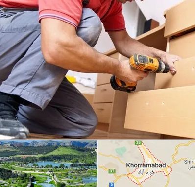 نصاب کابینت در خرم آباد