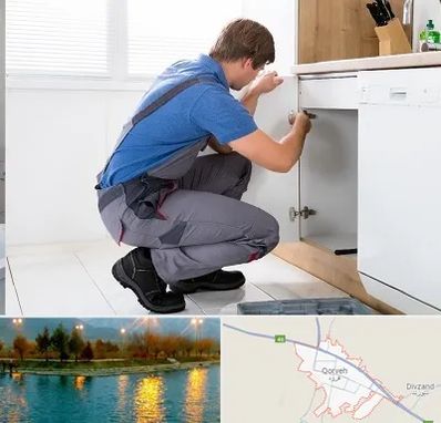 کابینت کار در قروه