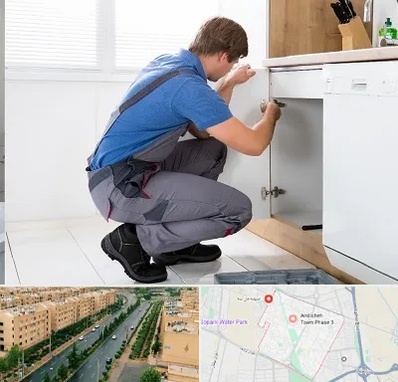 کابینت کار در فاز سه اندیشه
