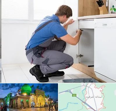 کابینت کار در آستانه اشرفیه