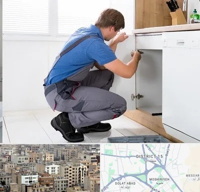 کابینت کار در جنوب شرق تهران