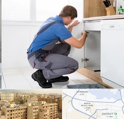 کابینت کار در جنوب غرب تهران