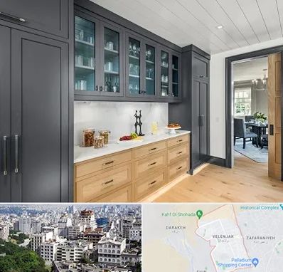 کابینت پیش ساخته در ولنجک 