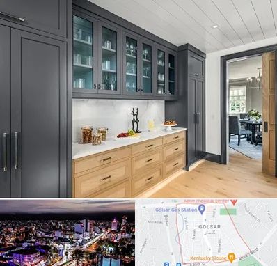 کابینت پیش ساخته در گلسار رشت 