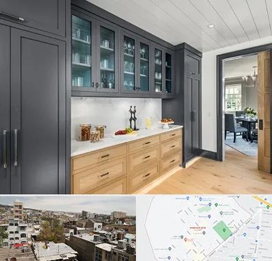 کابینت پیش ساخته در شمیران نو