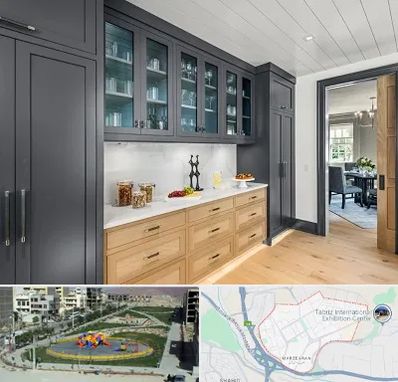 کابینت پیش ساخته در مرزداران تبریز