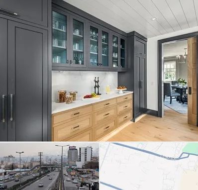 کابینت پیش ساخته در بلوار ارتش