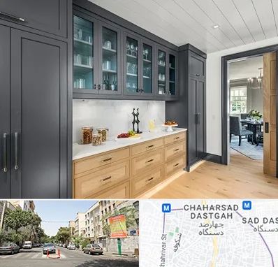 کابینت پیش ساخته در چهارصد دستگاه 