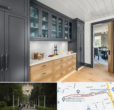 کابینت پیش ساخته در بلوار معلم رشت 