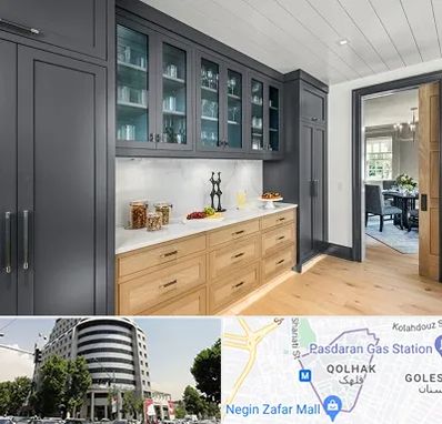 کابینت پیش ساخته در قلهک 