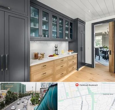 کابینت پیش ساخته در بلوار فرحزادی