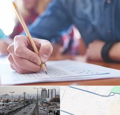 آموزشگاه کنکور در بلوار ارتش