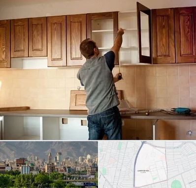 کابینت آماده در جمشیدیه