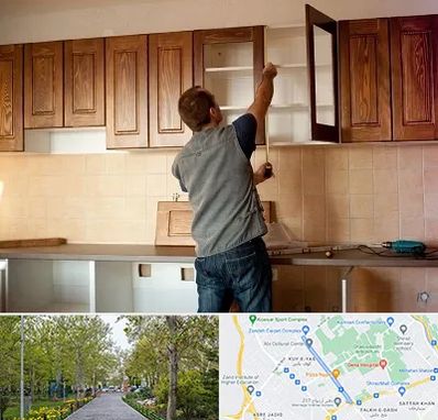 کابینت آماده در قدوسی غربی شیراز