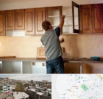 کابینت آماده در شمیران نو