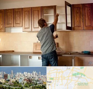 کابینت آماده در شرق تهران 